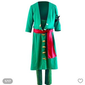 Anime One Piece Roronoa Zoro Cosplay Costume SM
